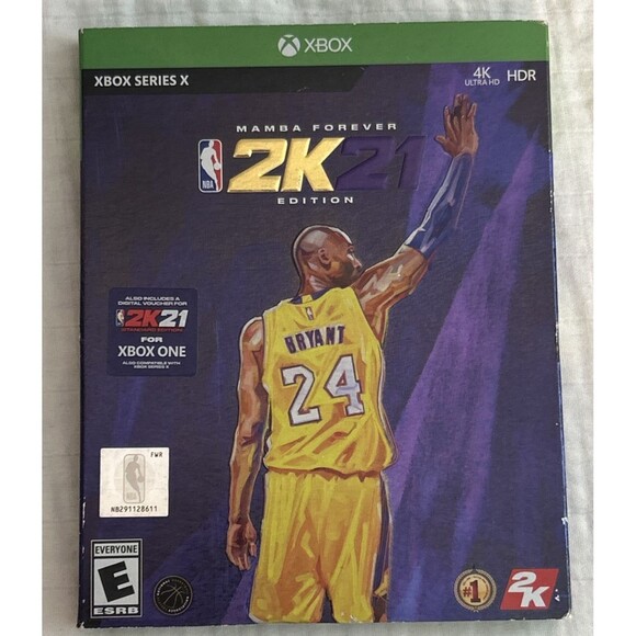 NBA 2K21 Mamba Forever Edition Microsoft Xbox Series X Holiday Gift Kobe Bryant - Picture 1 of 5